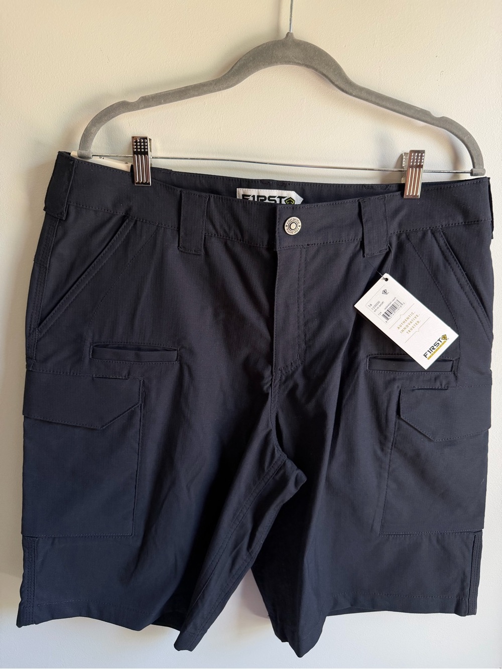 FIRST Tactical Navy Womens Tactical Cargo Shorts